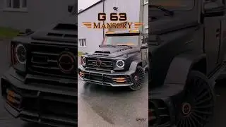 Mercedes G Wagon Mansory, Mercedes G 63 Mansory 