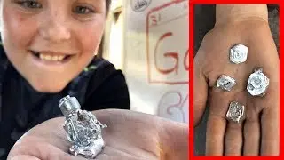 Homemade Gallium LEGO Minifig and Gallium Crystals! Science Experiment