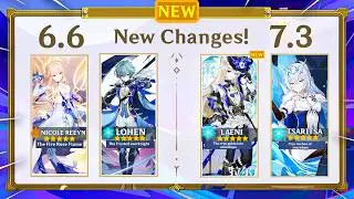JUST IN! NEW UPDATE TO 6.6 - 7.3 BANNERS & RERUNS - Genshin Impact