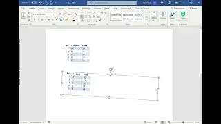 How to rotate a table in Word