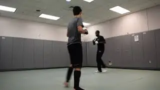 Sparring at JHU 2