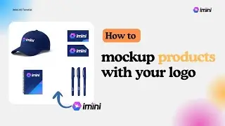 How to Mockup Products with Your Logo | imini AI Tutorial (Prompt Template)