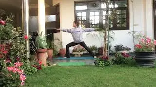 Flowing through morning serenity| gratitude |balance | harmony