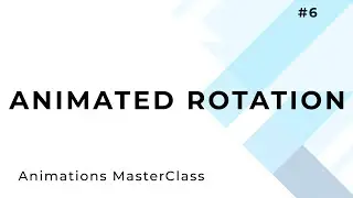 Animate rotation of any widget | Flutter