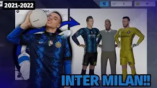 How To Get Inter Milan 2021-2022 Kits In Dream League Soccer 2021...