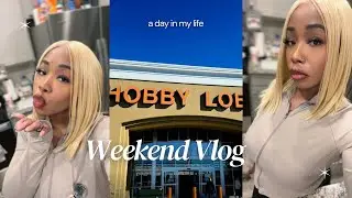 New Blonde Wig, Christmas Decor Haul & Bathroom Makeover Vibes ✨