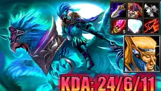DotA 1 ICCup Skywrath Mage: Soft Support, Beyond GODLike 1vs5!!