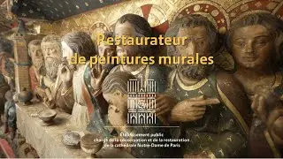 Restaurateur de peintures murales, un métier au cœur de la restauration de Notre-Dame de Paris