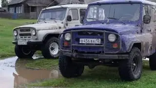 Сран Тропе. Экстримальный вид пьянки. Покатушки на УАЗах.