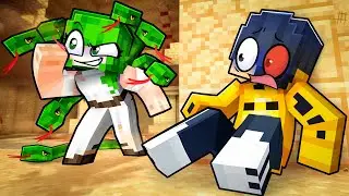 HIDING from MEDUSA in Minecraft!