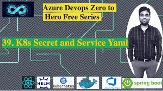 39. K8s Secret & Service yaml with Realtime Project | Azure Devops Zero to Hero Series with Projects