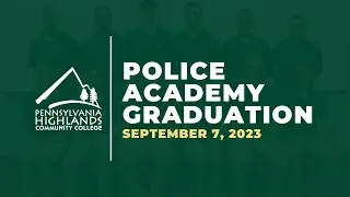 Police Academy Graduation: Inaugural Class (September 2023)