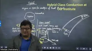 Class conduction at institute | Hybrid Classes | Online and Offline