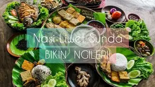 MAKAN ENAK NASI LIWET SUNDA - MUKBANG LALAPAN SUPER PEDAS!!