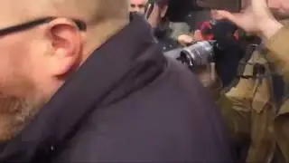 Пьяный Милонов оскорбляет митингующих