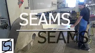 Granite and Quartz Countertop Seams
