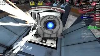 Portal 2 inbounds speedrun with PPNF