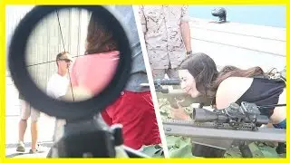COMO se ve LA MIRA de un FRANCOTIRADOR | armada española