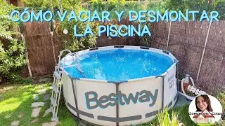 COMO VACIAR EL AGUA Y DESMONTAR NUESTRA PISCINA, PILETA o ALBERCA PASO A PASO!