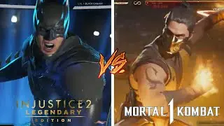 Injustice 2 VS Mortal Kombat 1 (All Characters Yelling) | Super Moves VS Fatal Blows