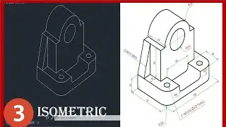 ISOMETRIC DRAWING IN AUTOCAD #3