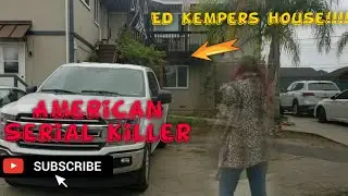 ED KEMPER'S HOUSE  nicknamed (THE CO-ED KILLER) AMERICAN SERIAL KILLER - The YARD creeps me out!!!