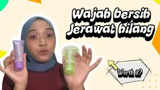 REVIEW JUJUR Glad2glow facial wash gel viral || G2G skincare
