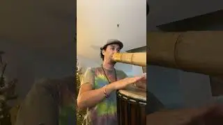 Didgeridoo and Djembe played together