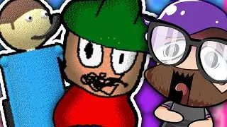 SERIOUSLY WHAT IS DAVE AND BAMBI - Marcello's Maze & Dave's House ALL ENDINGS & SECRETS (Baldi Mods)