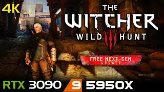 Witcher 3 Next - Gen | 4K | RTX 3090 | 5950X