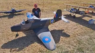 GLOSTER E.28/39 EXPERIMENTAL TURBOJET - JETCAT P-120 - STEVE AT STOW MARIES RC MODEL SHOW - 2024