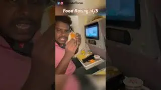 Emirates Flight Food review 🤤