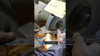 The Handmade knife making with rusted steel