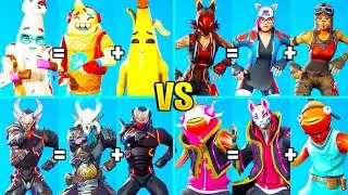 OLD SKINS vs NEW SKINS - Fortnite OG Dance Battle