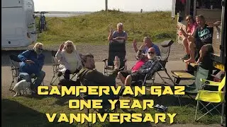 Campervan Gaz Vanniversary | Seaham Glass Hunting | The South Gare | Youtubers Meet Up