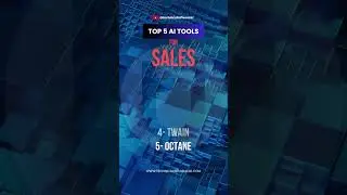 Top 5 AI Tools for Sales #ai #sales #technicalinfluencer #ti #aitools