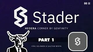 📈 Smart Contract Staking Platform on Hedera!  Gautam Midha of STADER / King Solomon (Part 1) 📈