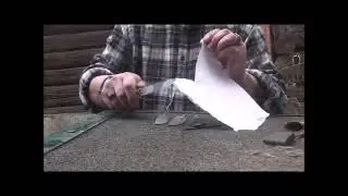 А-ля финка из рубаночного полотна
