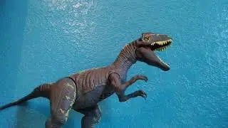 Unboxing Jurassic world toy