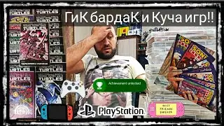Гик бардак: экзы Х360, switch, комиксы, PSP, PS2, PS3 и другие ништяки.