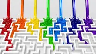 Blend the Rainbow 🌈 Maze The Rainbow 🌈