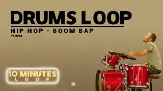 FREE DRUMS LOOP - Hip Hop / Boom Bap - 93 BPM 🥁