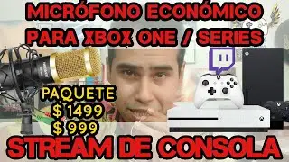🔴 Stream de consola en Twitch 2023 (Xbox) Conectar Micrófono económico Xbox! Neewer NW 800. Tutorial