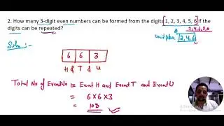 PERMUTATIONS AND COMBINATIONS solutions of EX 7.1