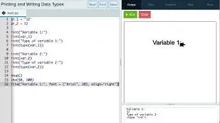 Data Types- Example