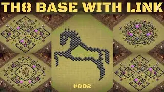 TOWN HALL 8 BASE WITH LINK ! TOP TOWN HALL 8 BASE WITH LINK ! Town hall 8 Clash of Clans #002