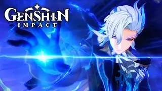 Neuvillette Seals Off Primordial Sea Water Cutscene [JP/ENG] | Genshin Impact 4.1 Archon Quest