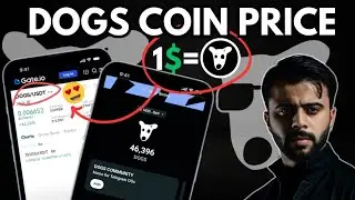 Dogs Coin Listing Price Reveal| Dogs Coin Telegram Withdrawal| Dogs Airdrop