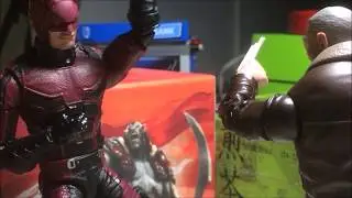 Logan vs Daredevil (stop motion test)
