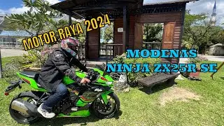 MOTOR RAYA 2024: MODENAS NINJA ZX25R SE #modenas #kawasaki #ninjazx25r